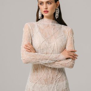 Glamor lace dress -Vinava