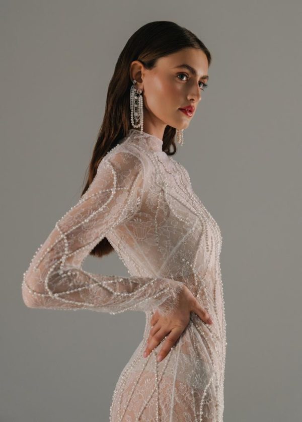 Glamor lace dress -Vinava