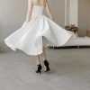 mini wedding dress sleeve.-vinava