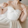 mini wedding dress sleeve.-vinava