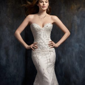 Backless wedding dress-vinava