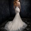 Backless wedding dress-vinava