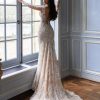 MODISH WHITE WEDDING DRESS-vinava